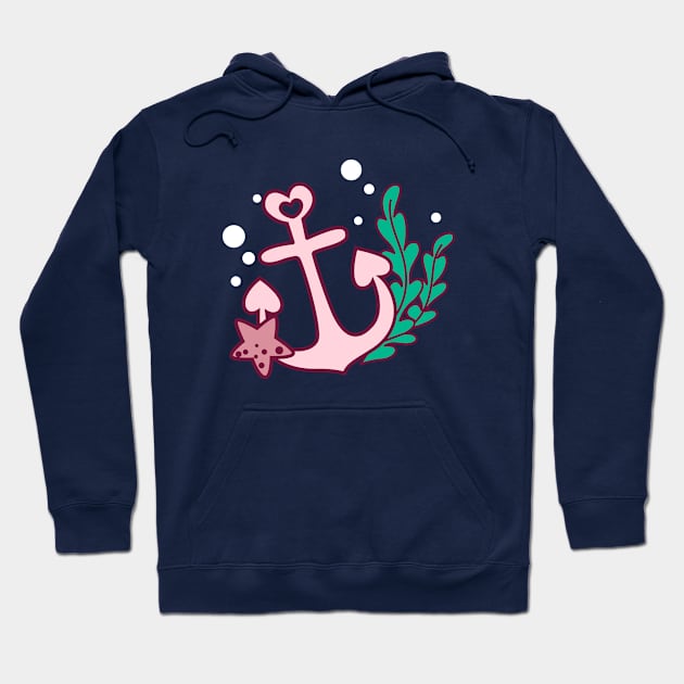 Anchors Away CM Hoodie by CloudyGlow